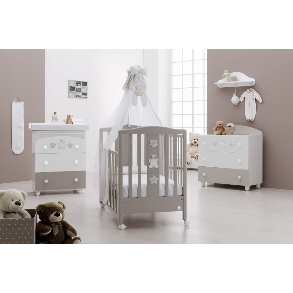 Baby wardrobe outlet grey